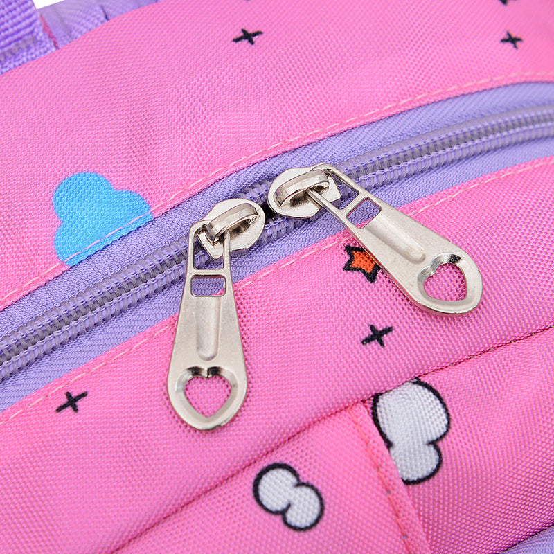 Colorful Cartoon Schoolbags Primary School Students Backpacks