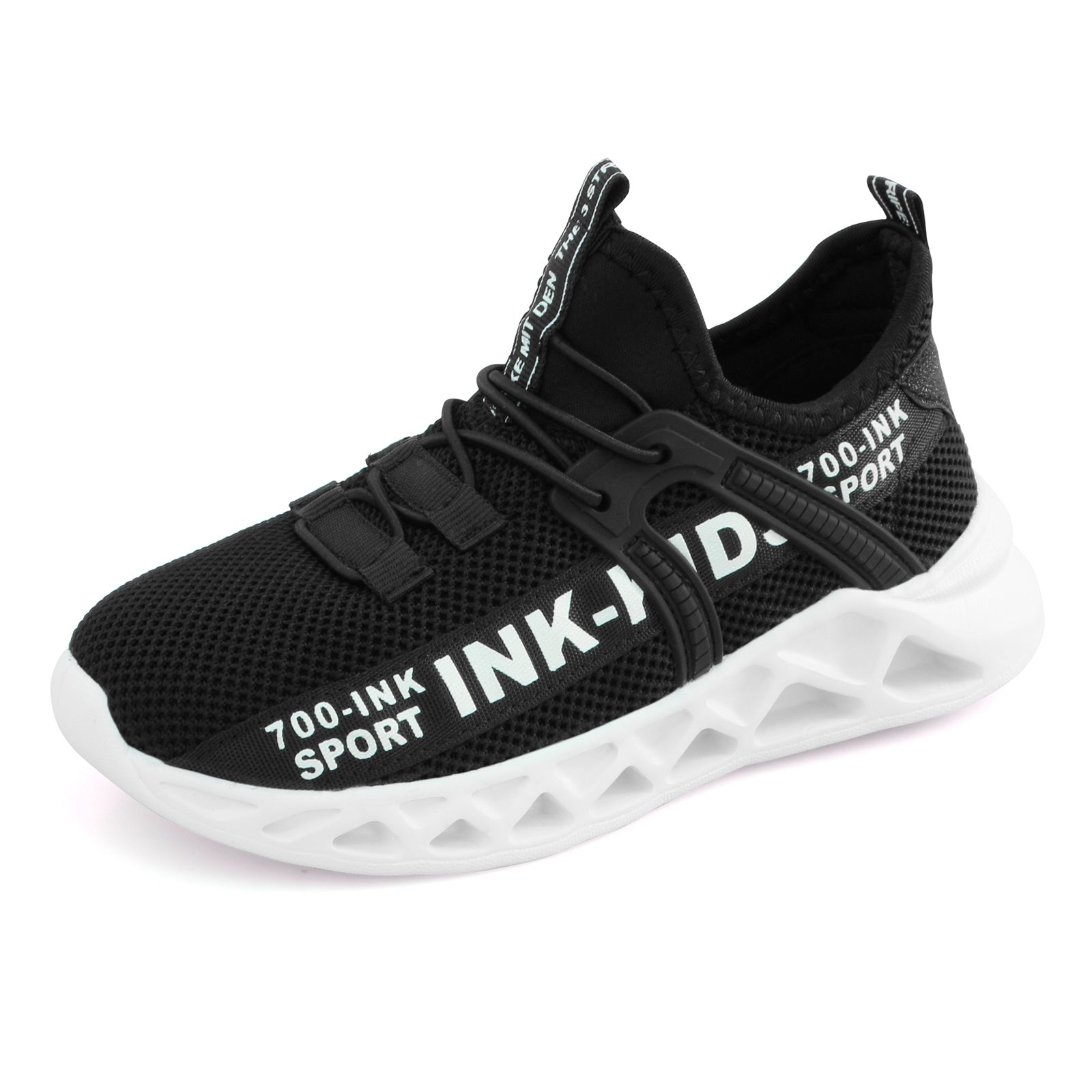 Boys Soft Soled Sneakers Lightweight Breathable Non Slip Shoes