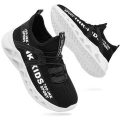 Boys Soft Soled Sneakers Lightweight Breathable Non Slip Shoes