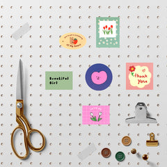 50pcs Pet No Repeat Ins Stickers Diy Stationery Computer Stickers