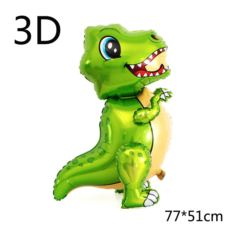 3D Dino Foil Balloon for Kids' Parties