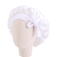 Satin Silk Bonnet Baby Sleep Cap Kids Beanie
