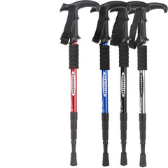 Climbing Telescopic Stick Aluminum Alloy Stick for Outdoor Travel Hiking