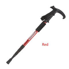 Climbing Telescopic Stick Aluminum Alloy Stick for Outdoor Travel Hiking