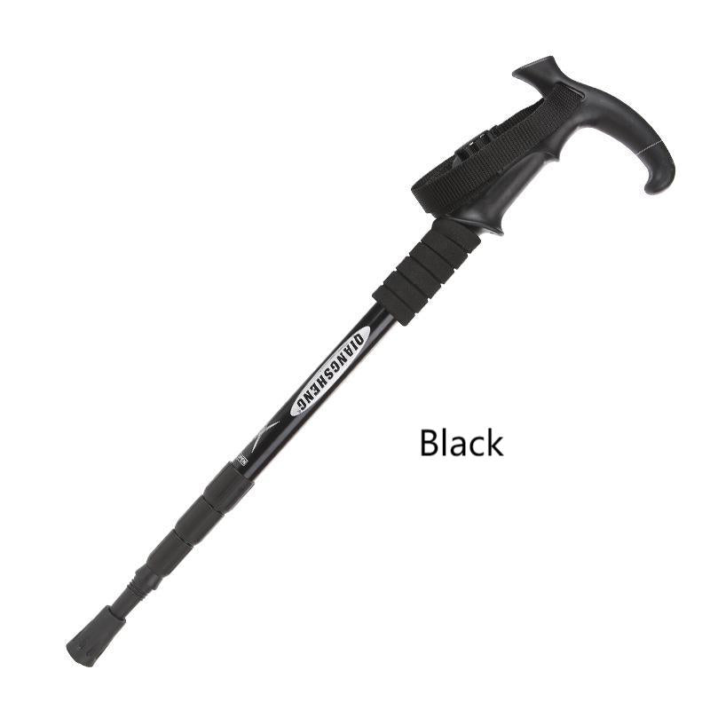 Climbing Telescopic Stick Aluminum Alloy Stick for Outdoor Travel Hiking