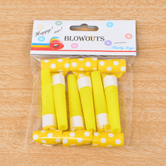 36'' Pure Paper Blow Dragon Birthday Whistle Cheer Props Football Party Gift