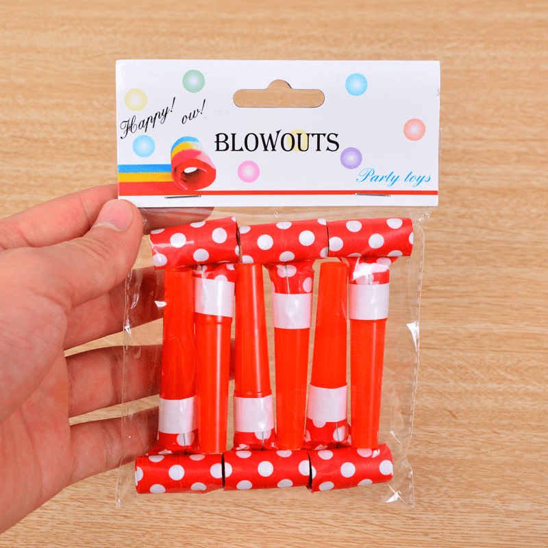 36'' Pure Paper Blow Dragon Birthday Whistle Cheer Props Football Party Gift