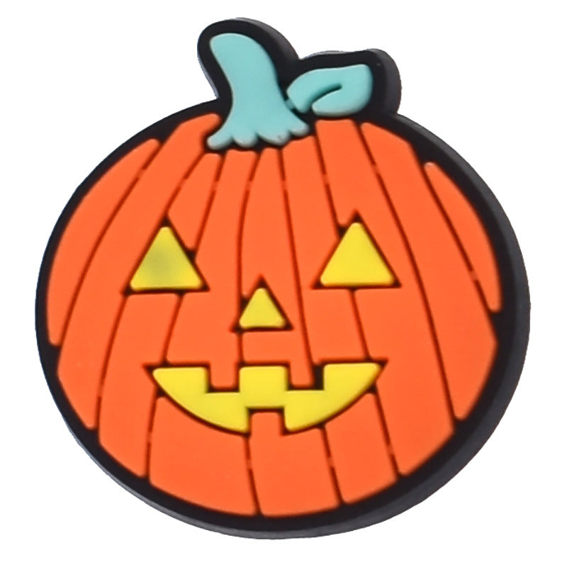 18pcs PVC Halloween Pendant for Clogs Set