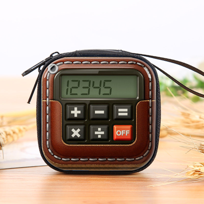 Tape Recorder Coin Purse Mini Key Case Earphone Bag