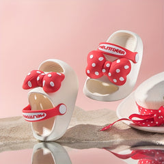 Bowknot Open Toe Sandals for Baby Girls - All Seasons