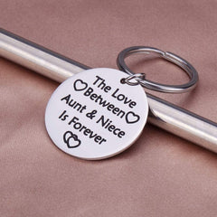 Stainless Steel Carabiner Keychain for Outdoor Adventures - Ideal Gift