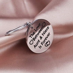 Stainless Steel Carabiner Keychain for Outdoor Adventures - Ideal Gift