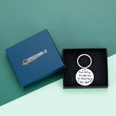 Spread Your Light Inspire World Keychain