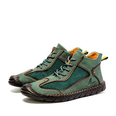 FLYLAND Men's Retro Casual Lightweight Ankle Boots Rubber Sole