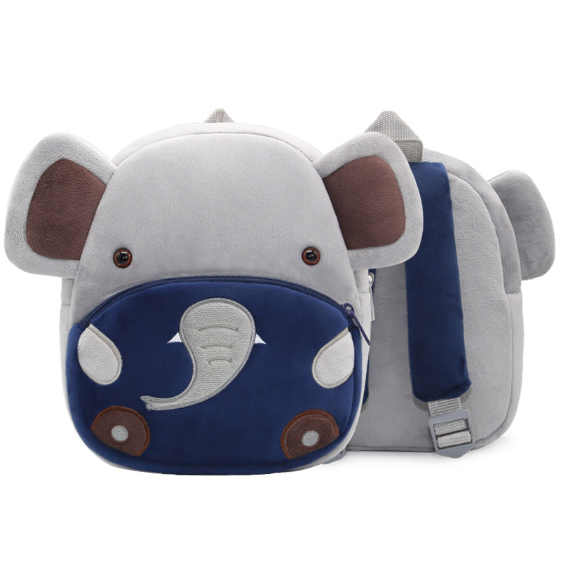 Plush Baby Bags Kid Backpack Cartoon Animal Styles