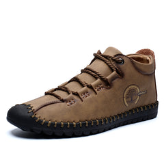FLYLAND Vintage Ankle Boots Walking Shoes Fall Winter