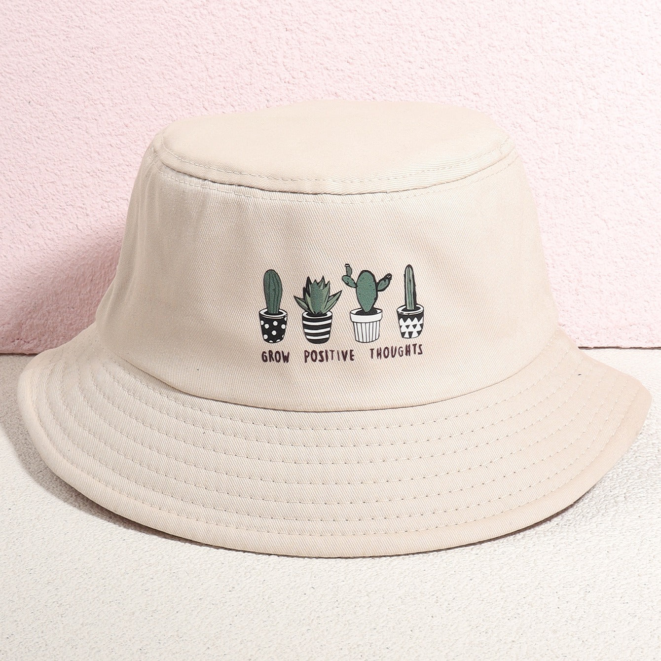 Plant Patterns Bucket Hat Fisherman Hats Unisex Adult Sun Hat