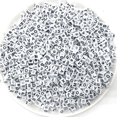 100pc Acrylic Random Letter Beads for Bracelet Making Kit