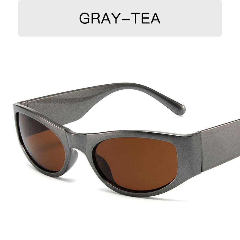 Oval Sunglasses Unisex Anti Glare UV400