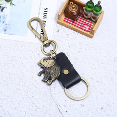 Durable PU Leather Keychain for Adventures