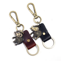 Durable PU Leather Keychain for Adventures