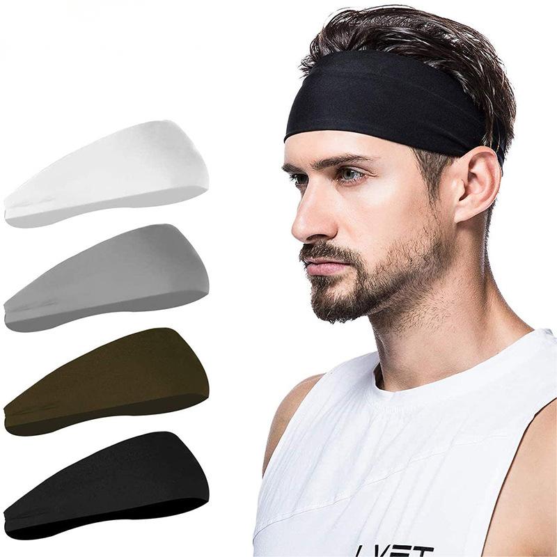 Men's Sports Headband Elastic Moisture Sweat Removal