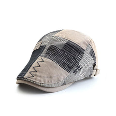 Anti Cough Splicing Lattice Duck Tongue Hat