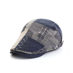 Anti Cough Splicing Lattice Duck Tongue Hat