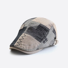 Anti Cough Splicing Lattice Duck Tongue Hat