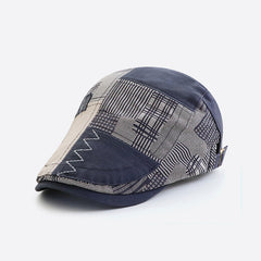 Anti Cough Splicing Lattice Duck Tongue Hat