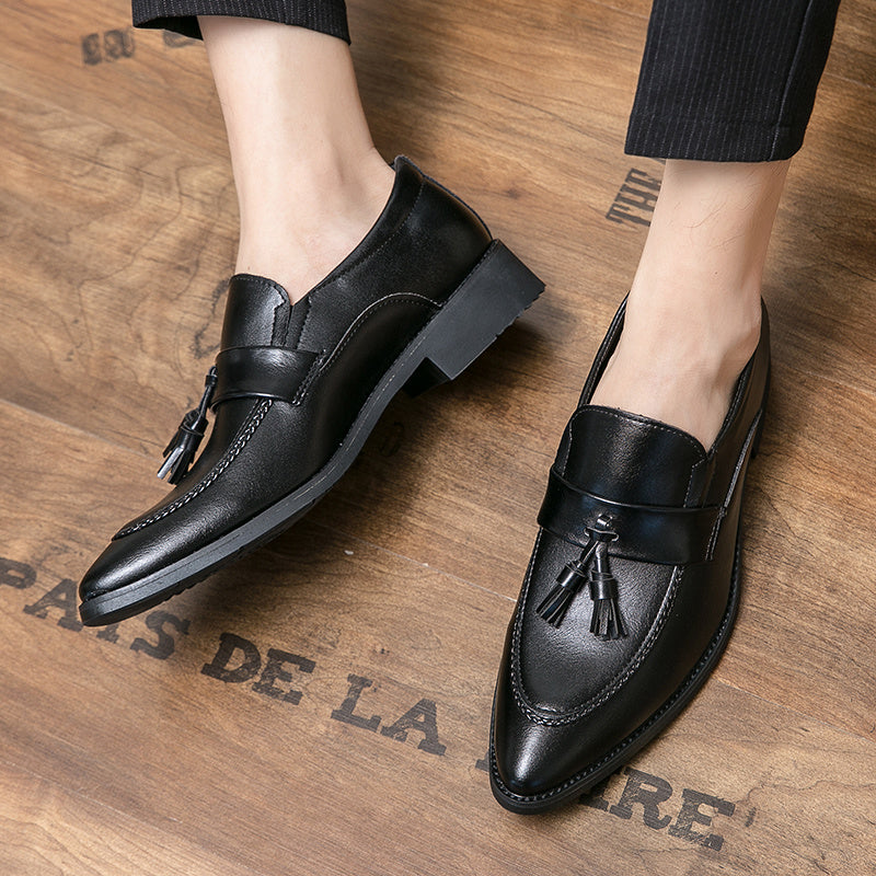 Men's Tassel Slip On Dress Shoes For Wedding Party