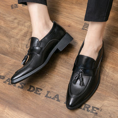 Men's Tassel Slip On Dress Shoes For Wedding Party