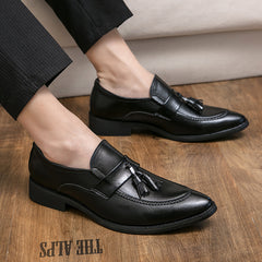 Men's Tassel Slip On Dress Shoes For Wedding Party
