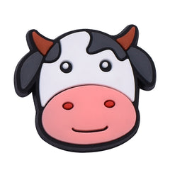 20pcs Farm Animal Shoes Charms for Clogs Jigs Bubble Slides Sandals PVC Shoe Dec