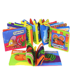 Fun 0-3 Year Old Baby Puzzle Cloth Book