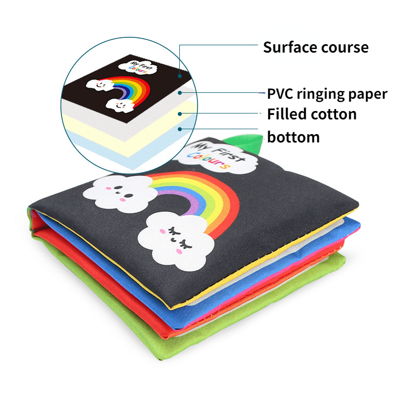 Fun 0-3 Year Old Baby Puzzle Cloth Book