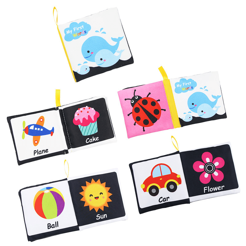 Fun 0-3 Year Old Baby Puzzle Cloth Book