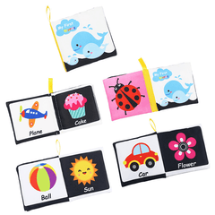 Fun 0-3 Year Old Baby Puzzle Cloth Book