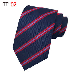 Striped Tie Business Suit Accessories Work Casual Tie