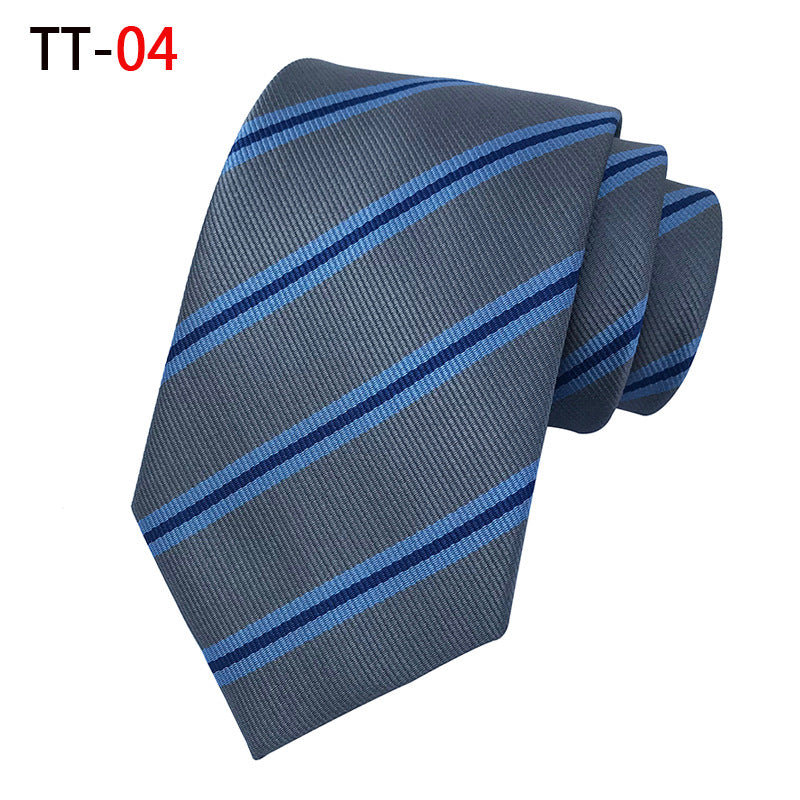 Striped Tie Business Suit Accessories Work Casual Tie