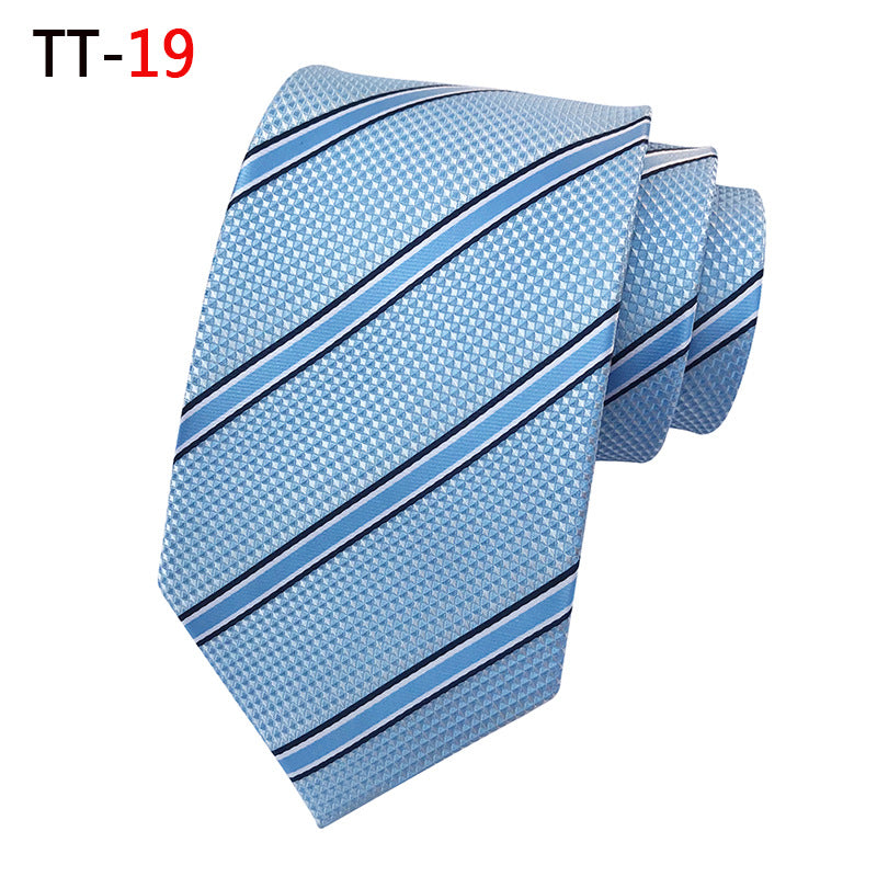 Striped Tie Business Suit Accessories Work Casual Tie