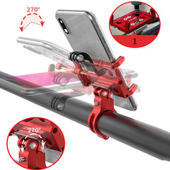 Aluminum Alloy Motorcycle Phone Holder Bike Phone Mount