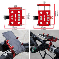 Aluminum Alloy Motorcycle Phone Holder Bike Phone Mount