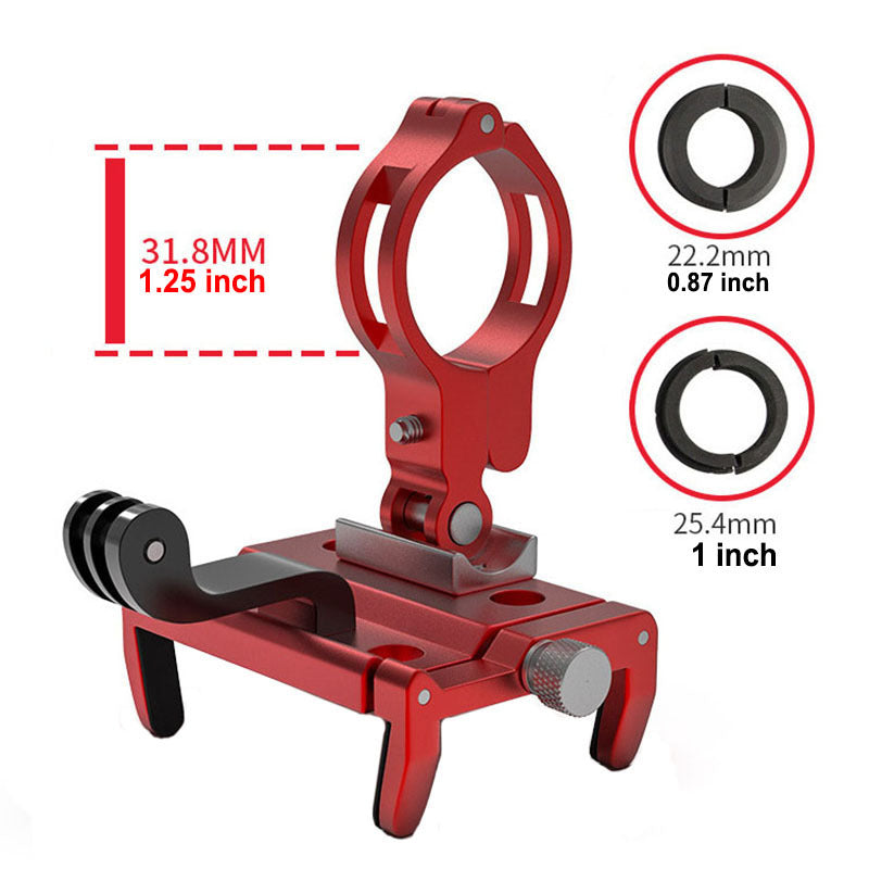 Aluminum Alloy Motorcycle Phone Holder Bike Phone Mount
