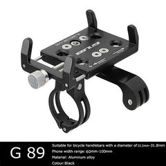 Aluminum Alloy Motorcycle Phone Holder Bike Phone Mount