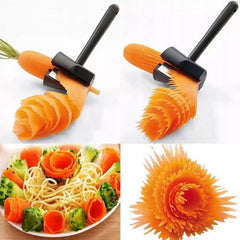 Spiral Vegetable Slicer Kitchen Tool for Fruits and Vegetables
