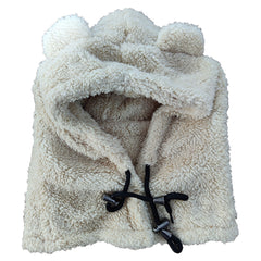 Women's Winter Warm Hat Mask Bear Hat Neck Protector Ear Protector