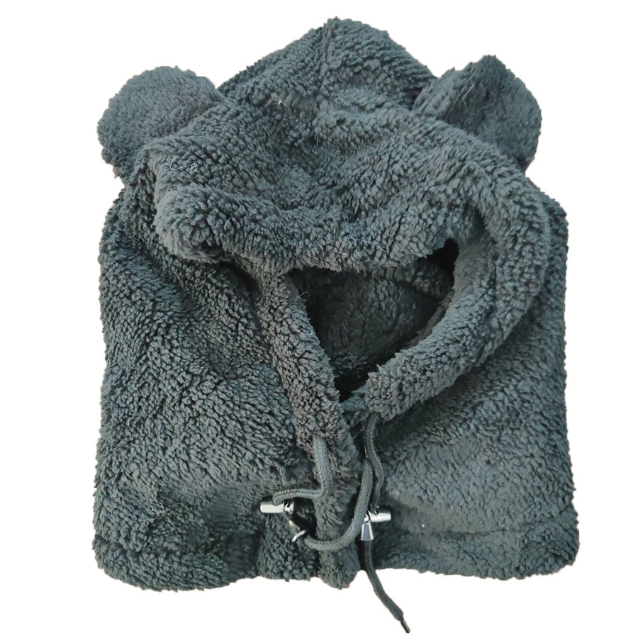 Women's Winter Warm Hat Mask Bear Hat Neck Protector Ear Protector