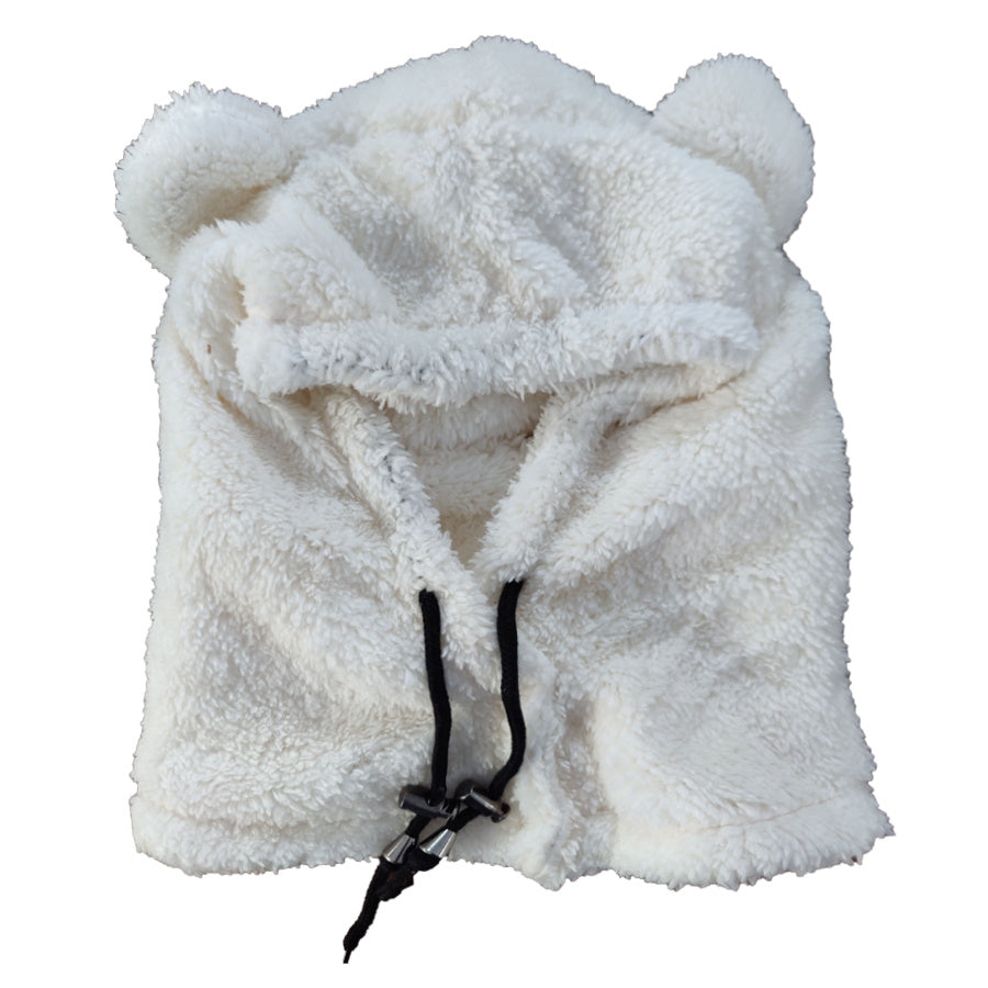 Women's Winter Warm Hat Mask Bear Hat Neck Protector Ear Protector