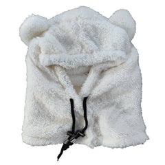 Women's Winter Warm Hat Mask Bear Hat Neck Protector Ear Protector